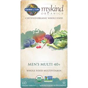Garden of Life mykind Organics Multi für Männer ab 40 – 60 Tabletten