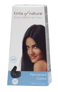 Tints Of Nature Permanent hair colour natural darkest brown verp.