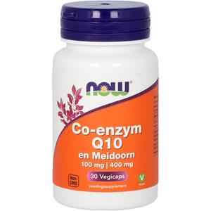 Now Foods, Coenzym Q10, 100 mg, 30 Kapseln