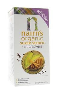 Nairns Oatcakes organic seeded 200g