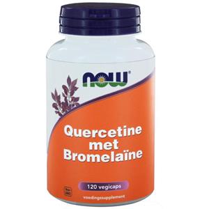 Now Quercetine met bromelaïne 120 capsules