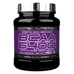 Scitec Nutrition BCAA 6400 (375 tabs)  pillen aminozuren