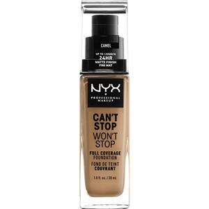 Cremige Make-up Grundierung Nyx Can't Stop Won't Stop Camel 30 Ml