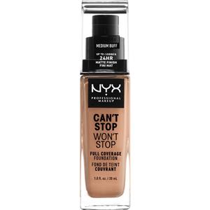 Nyx Professional Make Up CAN’T STOP WON’T STOP full coverage foundation #medium buff
