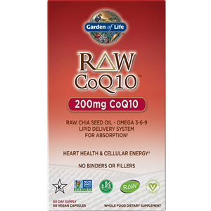 Garden of Life Raw Coq10 - 60 capsules