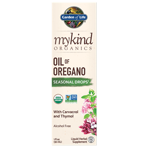 Garden of Life mykind Organics Kruidenolie met Oregano Druppels - 30 ml