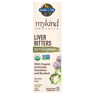 Garden of Life mykind Organics Kruiden Leverbitters Spray - 58 ml