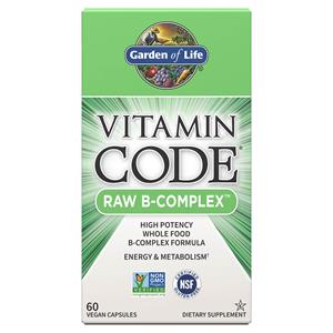 Garden of Life Vitamine Code Raw B-Complex - 60 capsules