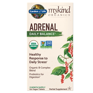Garden of Life mykind Organics Kruiden Stress Evenwicht - 120 tabletten