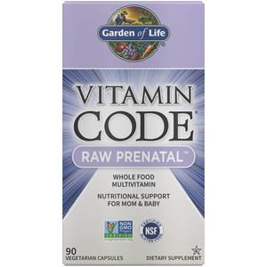 Garden of Life Vitamine Code Raw Prenataal - 90 capsules