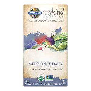 Garden of Life mykind Organics Mannen Eenmaal Daags - 60 tabletten