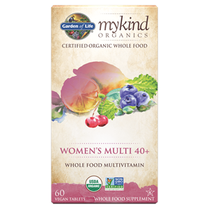 Garden of Life mykind Organics Vrouwen 40+ Multivitaminen - 60 tabletten