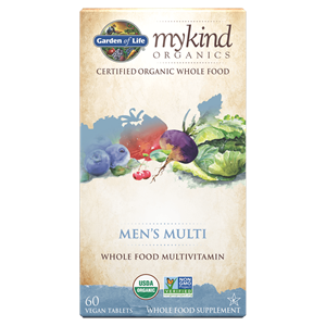 Garden of Life mykind Organics Mannen Multivitaminen - 60 tabletten