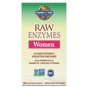 Garden of Life Raw Enzymen Vrouwen - 90 capsules