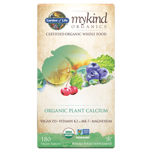 Garden of Life mykind Organics Plantaardig Calcium - 180 tabletten