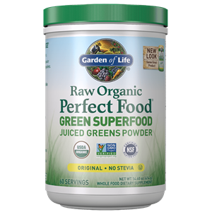 Garden of Life RAW Biologische Perfecte Voeding Groen Superfood - origineel - 414 g