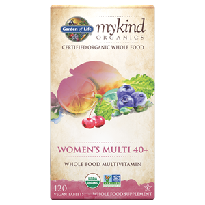 Garden of Life mykind Organics Vrouwen 40+ Multivitaminen - 120 tabletten