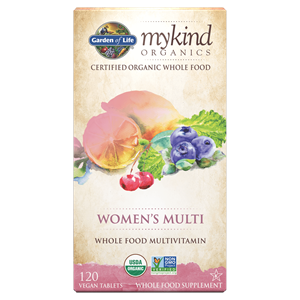 Garden of Life mykind Organics Vrouwen Multivitaminen - 120 tabletten