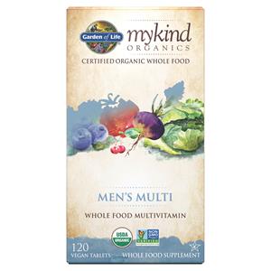 Garden of Life mykind Organics Mannen Multivitaminen - 120 tabletten