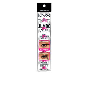 NYX Professional Makeup Jumbo Lash! 2-in-1 Zelfklevende Eyeliner