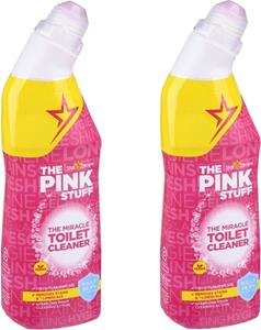 The Pink Stuff  2x 750 ml - Stardrops Wonder Toiletreiniger - HET Wonder Schoonmaakmiddel - The Miracle Cleaner