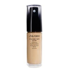 Shiseido - Synchro Skin Glow Luminizing Fluid Foundation Spf20 - Golden 4 (30 Ml)