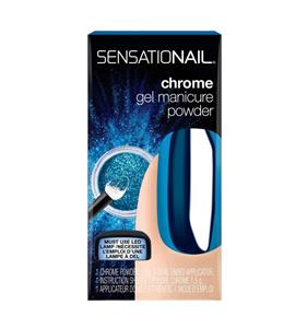 Sensationail Chrome powder blue