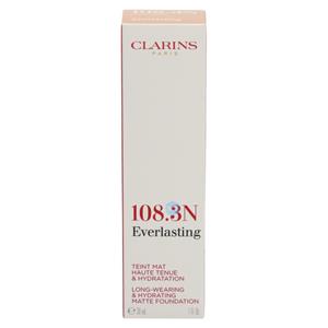 Clarins Everlasting Foundation 108.3N Organza 30 ml