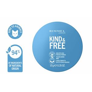 Rimmel KIND&FREE Vegan Pressed Powder 01 Translucent