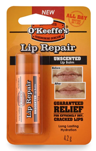O'Keeffe's Lip Repair Unscented Lip Balm