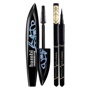 L'Oréal Bambi XXL Mascara en Super Liner Perfect Slim Eyeliner Pakket