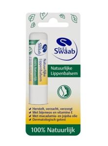 Dr Swaab Lippenbalsem 100% natuurlijk blister 5 gram