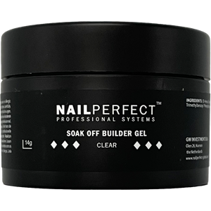 NailPerfect UPVOTED Soak Off Builder Gel Clear 14gr