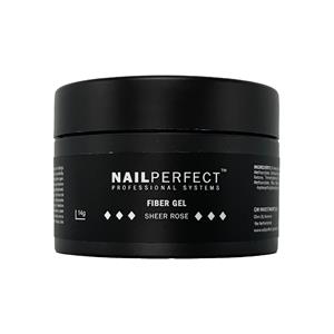 NailPerfect Nail Perfect Fiber Gel Sheer Rose 14 gr
