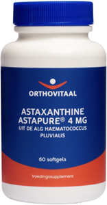 Orthovitaal Astaxanthine astapure 4mg 60 softgels