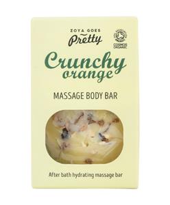 Zoya Goes Pretty Massage Body Bar Crunchy Orange, 65 gram