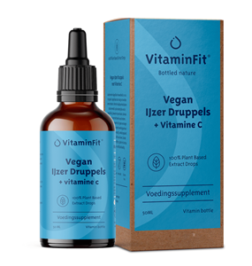 VitaminFit Vegan IJzer druppels 50 ML