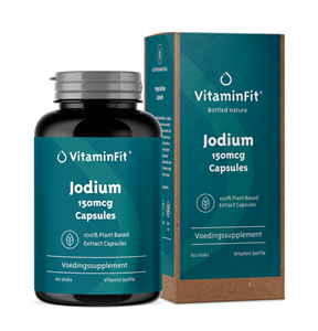 VitaminFit Jodium Capsules uit plantaardig kelp 150mcg