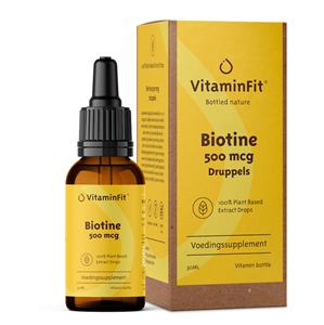 VitaminFit Biotine 500 mcg Druppels