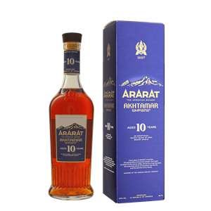 Ararat 10 Years Akhtamar + GB 50cl Brandy