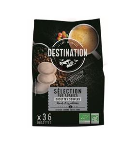 Destination Koffie selection pads bio