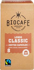 Biocafé Bio Cafe Koffiecapsules Lungo Classic
