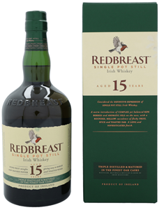 Redbreast 15 Years 70cl Pot Still Whiskey + Giftbox