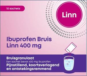 Linn Ibuprofen Bruis Sachets 400mg