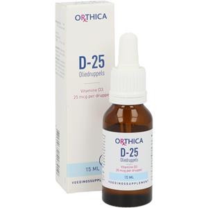 Orthica D-25 Oliedruppels