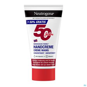 Neutrogena Geconentreerde Handcrème - Zonder Parfum - Promo 50 + 25ml GRATIS