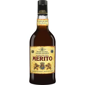 Diez Merito Brandy Marques del Merito Solera Reserva  0.7L 36% Vol. Brandy aus Spanien