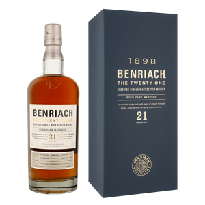 Benriach 21 Years + GB 70cl Single Malt Whisky