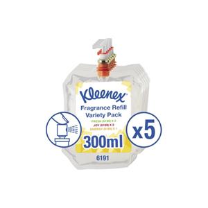 (45.48 EUR / StÃ¼ck) Kleenex Lufterfrischer Energy, 2 x Joy, 2 x Fresh 5 x 300 ml/Pack.