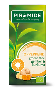Piramide Groene Thee Oppeppend
